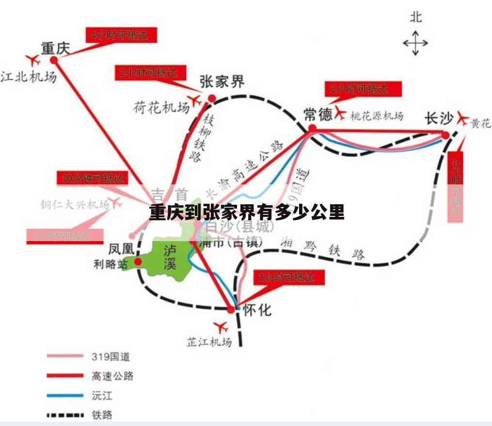 重庆到张家界有多少公里