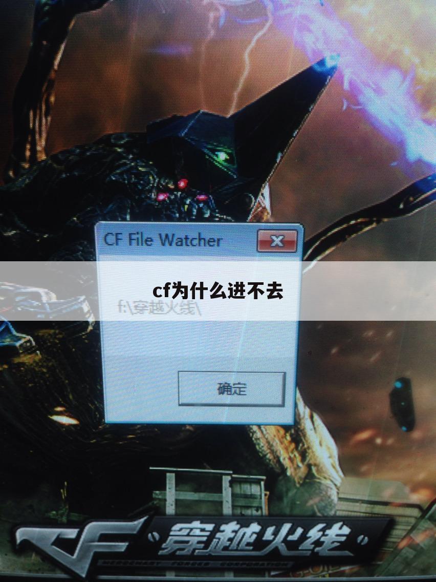cf为什么进不去