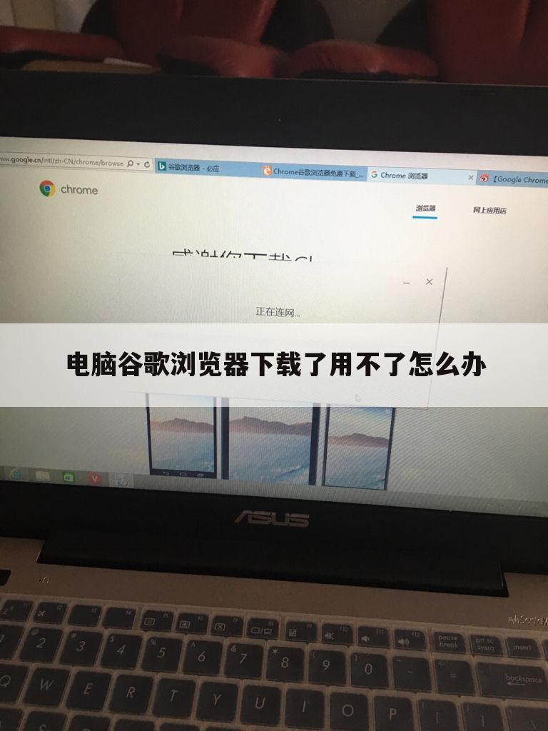 电脑谷歌浏览器下载了用不了怎么办