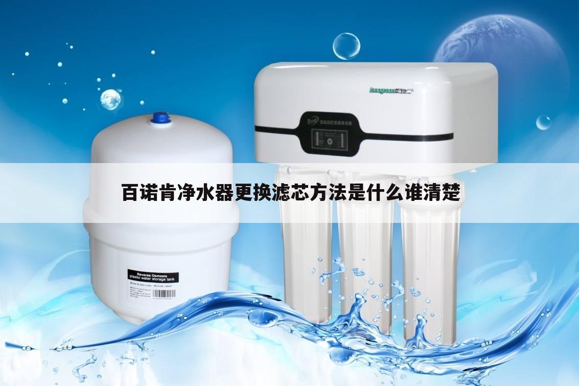 百诺肯净水器更换滤芯方法是什么谁清楚