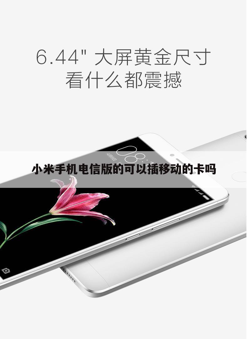 小米手机电信版的可以插移动的卡吗