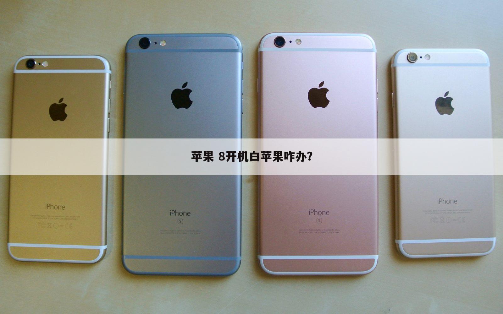 苹果 8开机白苹果咋办？