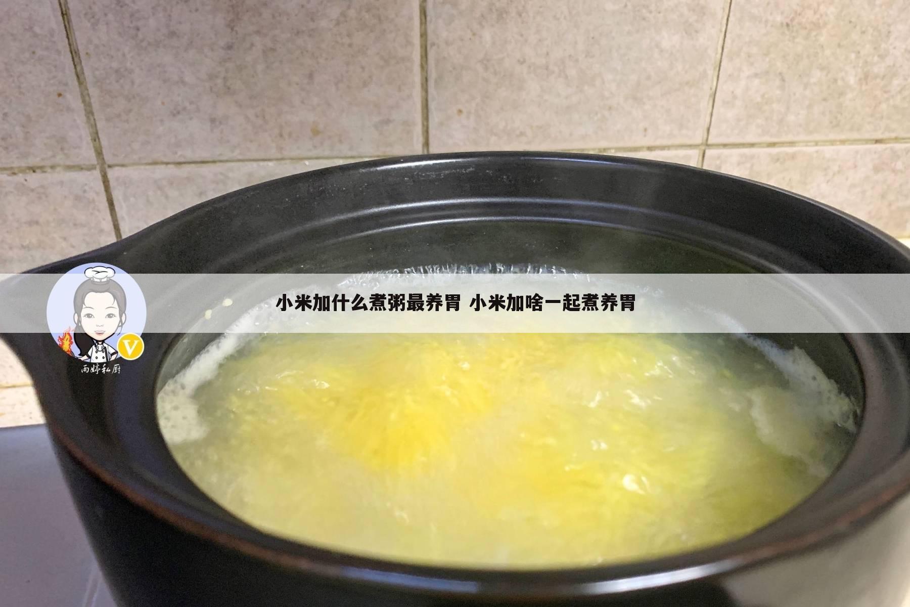 小米加什么煮粥最养胃 小米加啥一起煮养胃