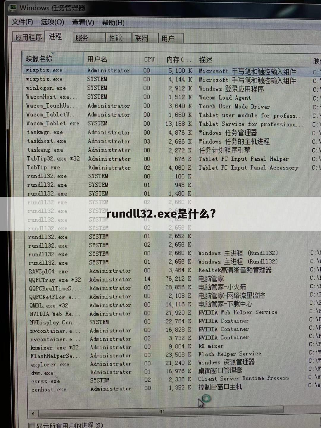 rundll32.exe是什么?