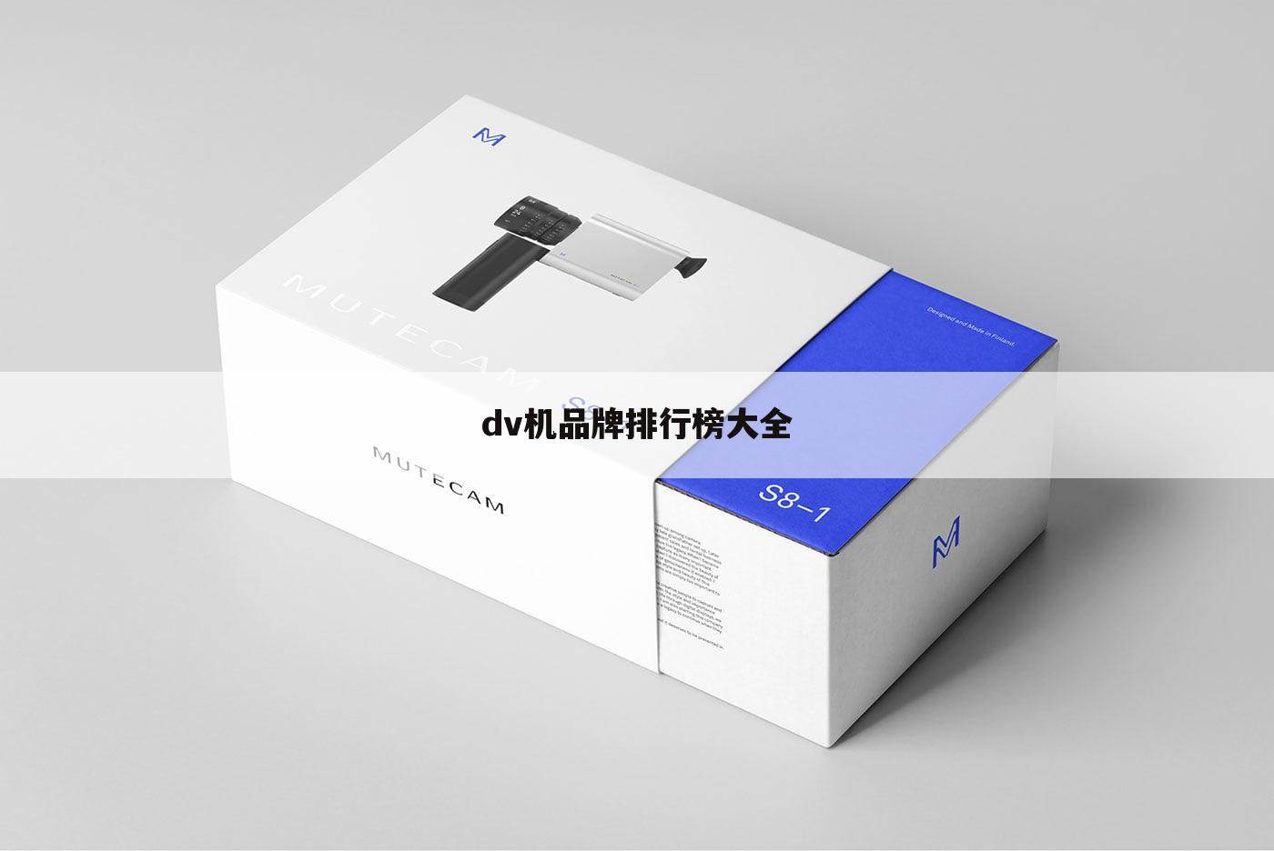 dv机品牌排行榜大全