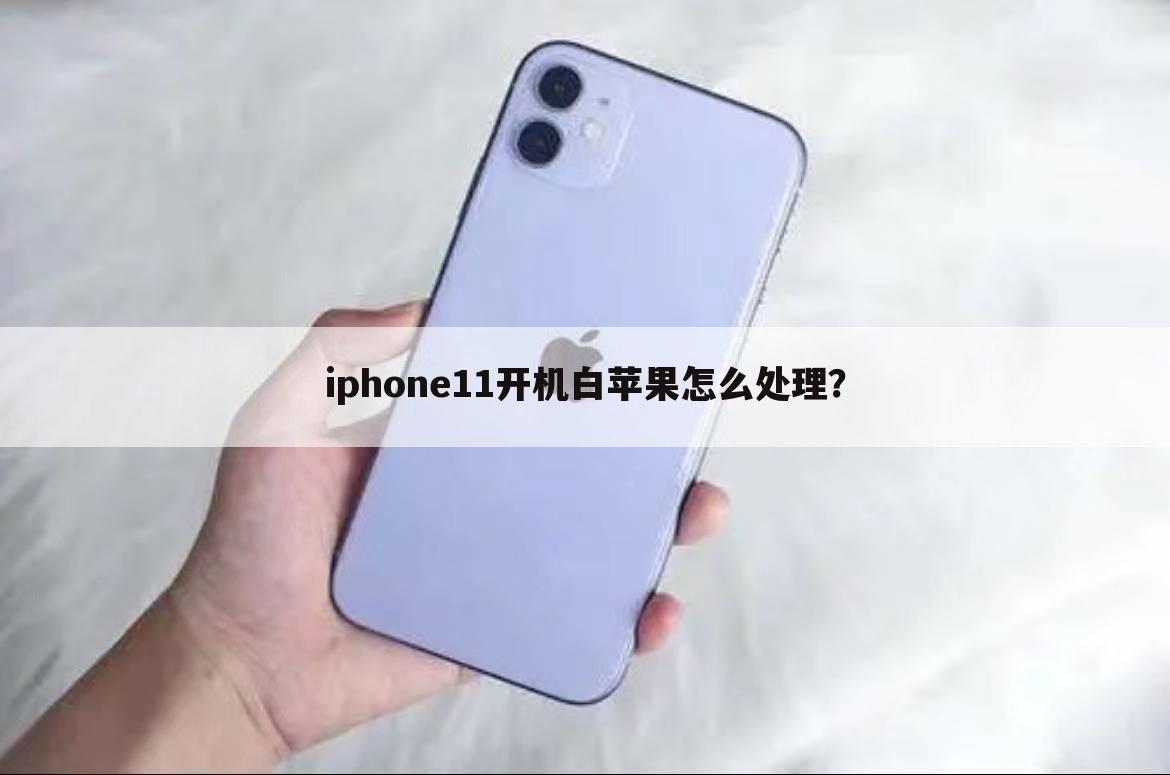 iphone11开机白苹果怎么处理?