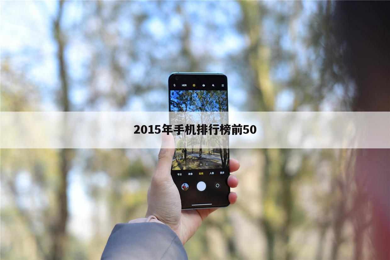 2015年手机排行榜前50
