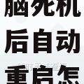 华硕电脑死机后自动重启怎么办