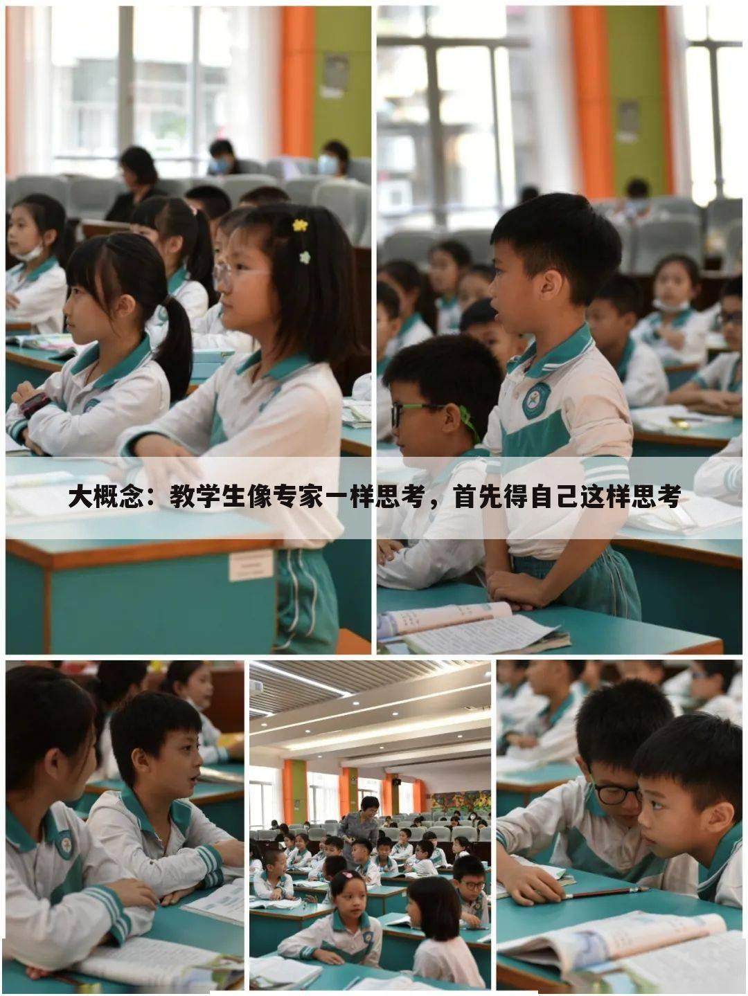 大概念:教学生像专家一样思考,首先得自己这样思考