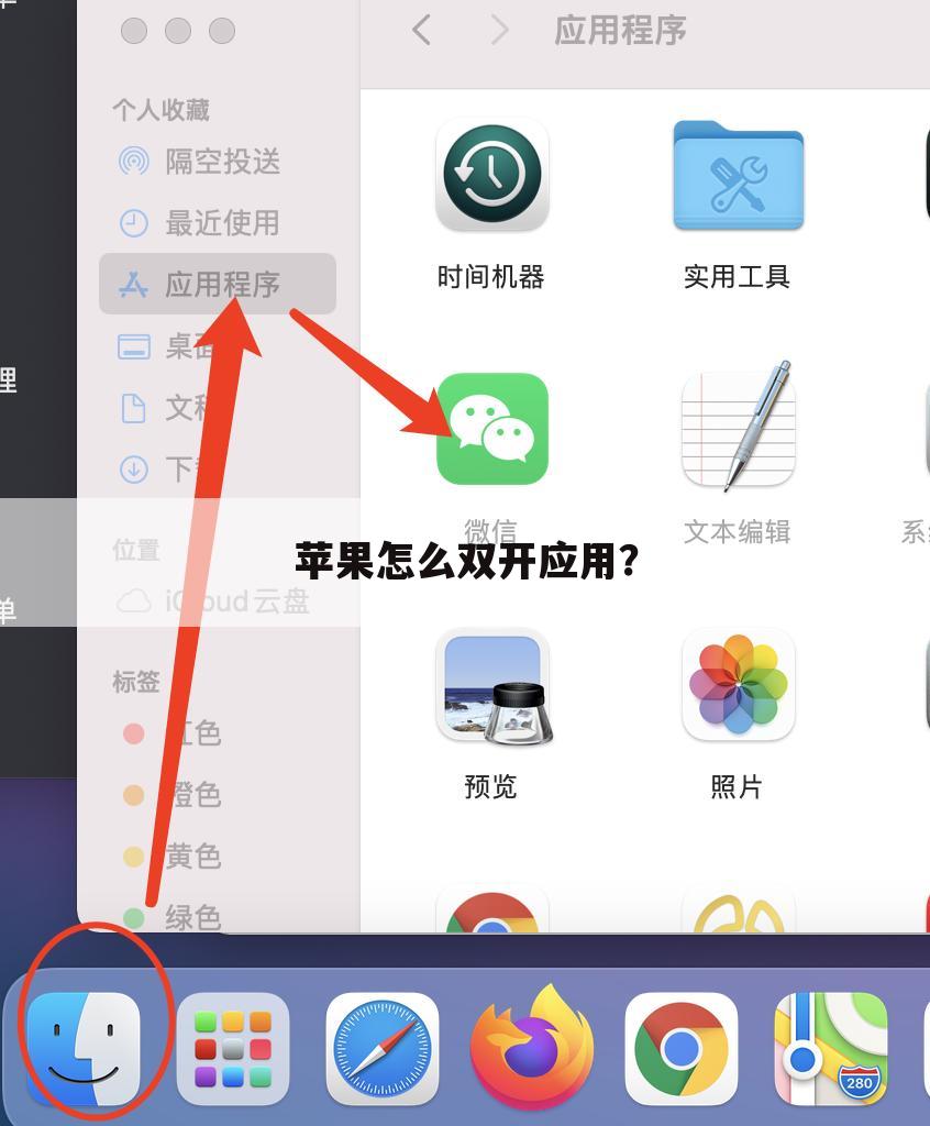 苹果怎么双开应用?
