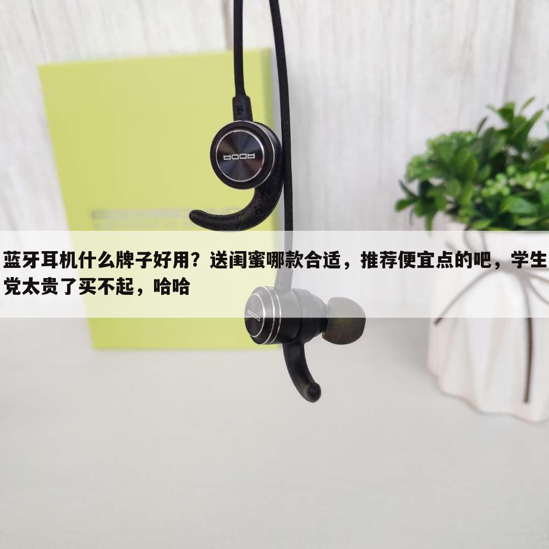 蓝牙耳机什么牌子好用?送闺蜜哪款合适,推荐便宜点的吧,学生党太贵了买不起,哈哈