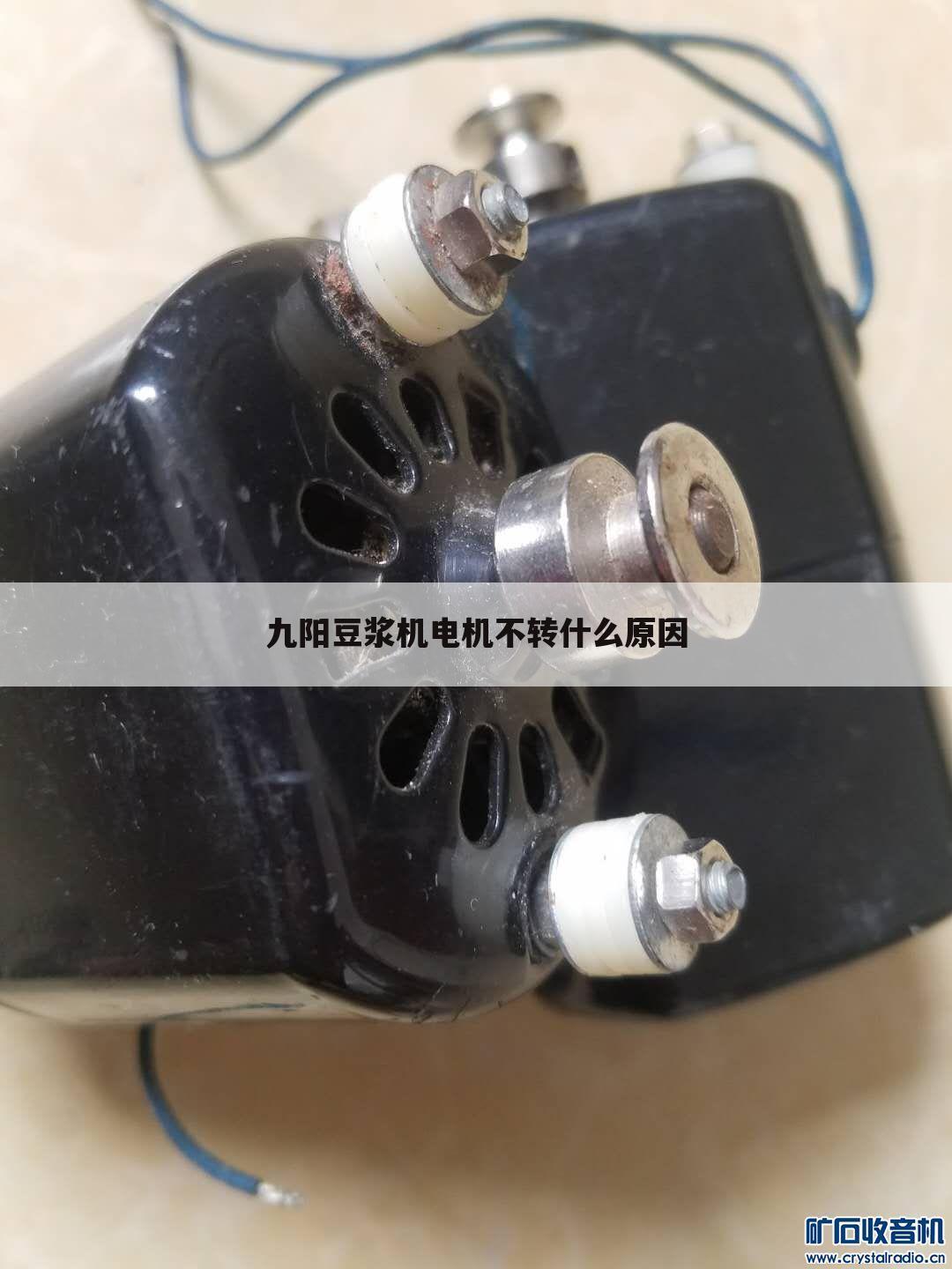 九阳豆浆机电机不转什么原因