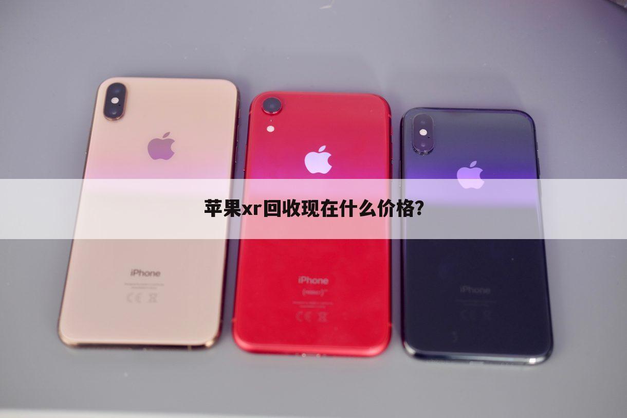 苹果xr回收现在什么价格?
