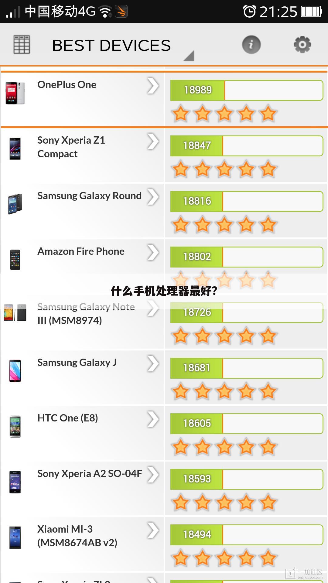 什么手机处理器最好?