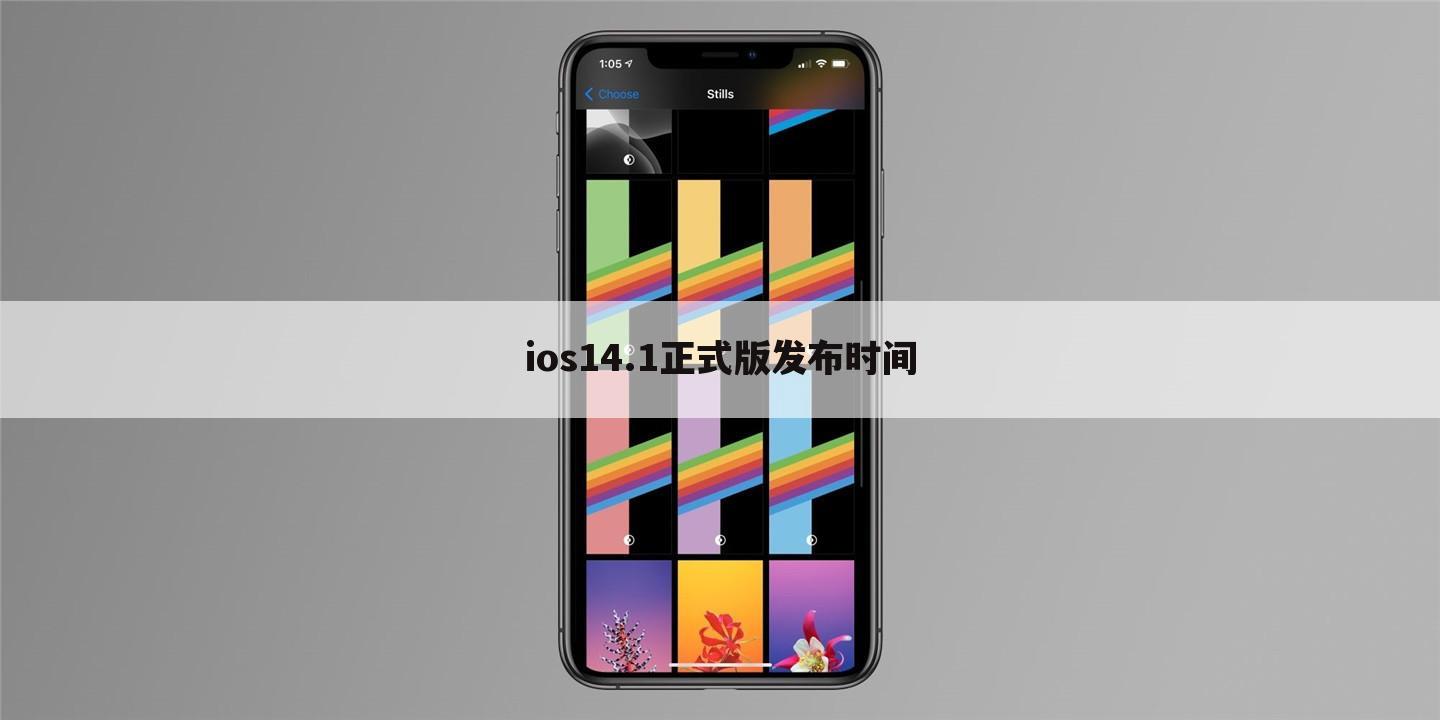 ios14.1正式版发布时间