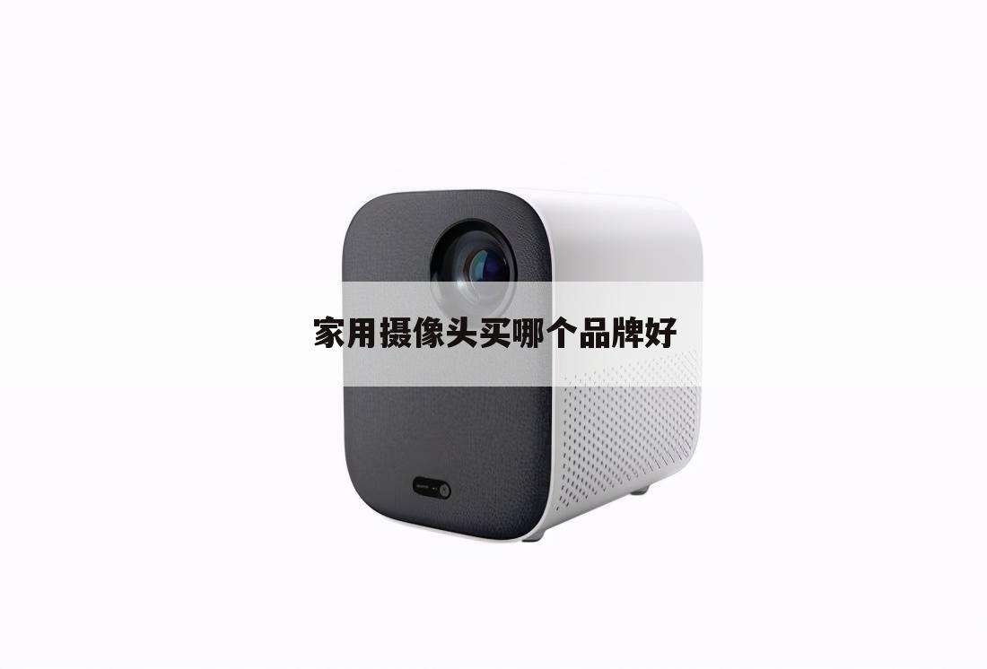 家用摄像头买哪个品牌好