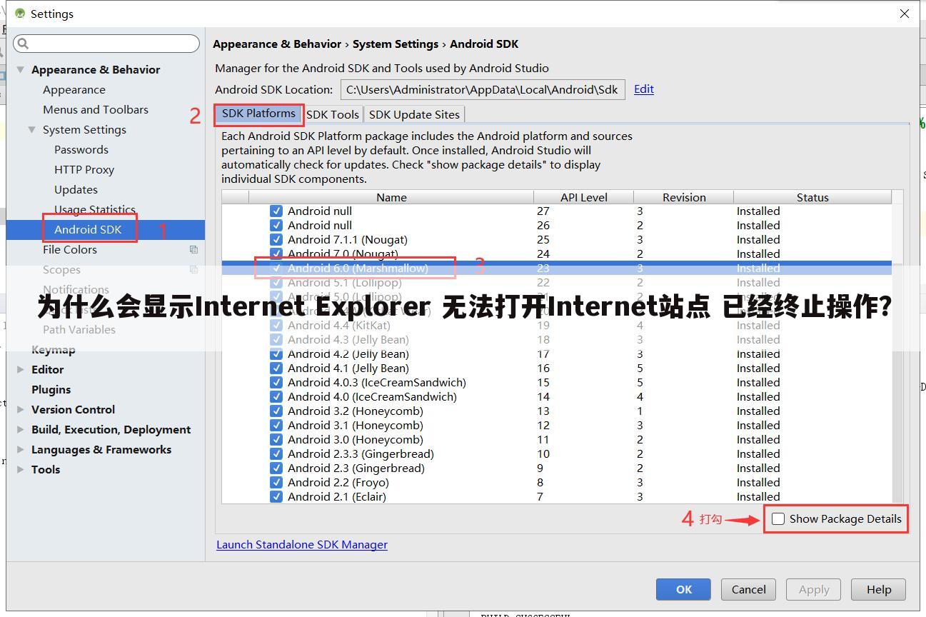 为什么会显示Internet Explorer 无法打开Internet站点 已经终止操作?
