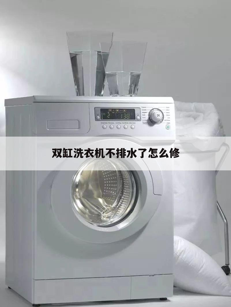 双缸洗衣机不排水了怎么修