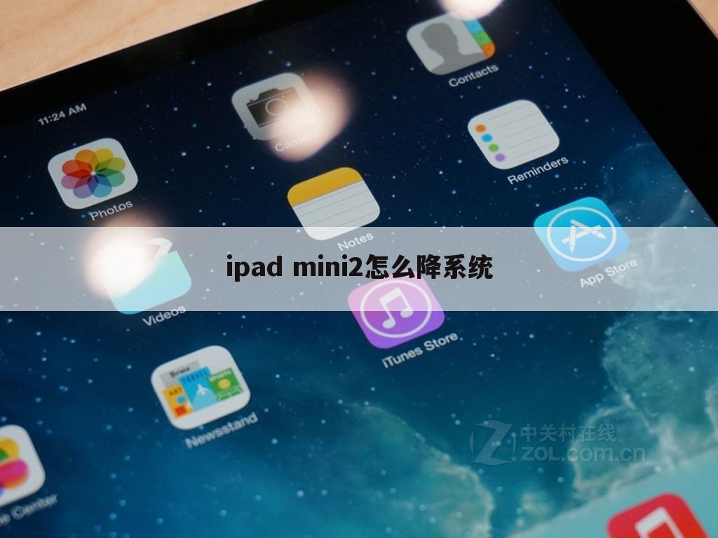 ipad mini2怎么降系统