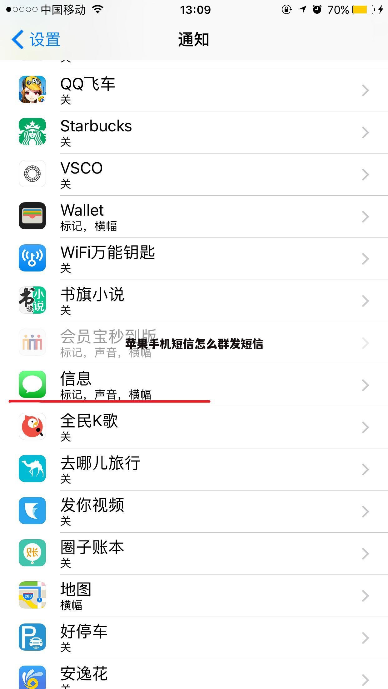 苹果手机短信怎么群发短信