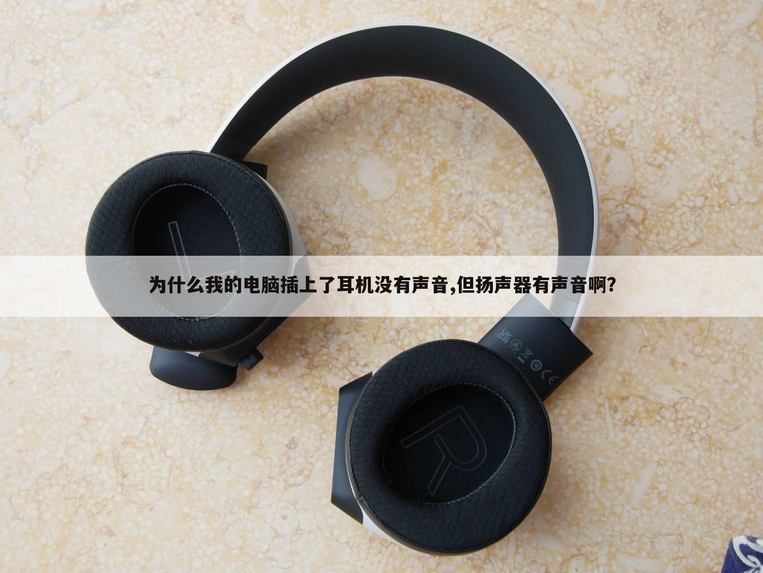 为什么我的电脑插上了耳机没有声音,但扬声器有声音啊?