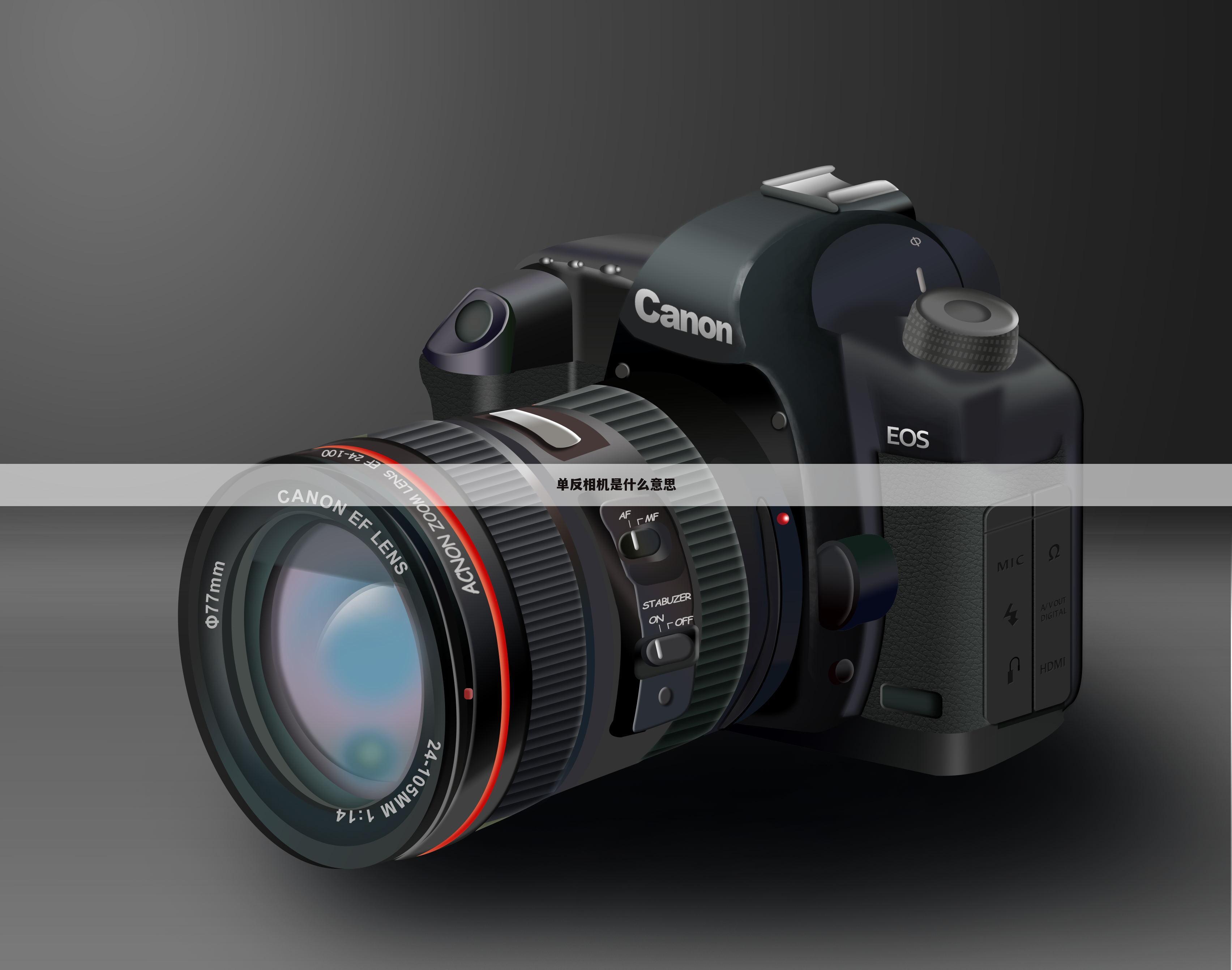 单反相机是什么意思