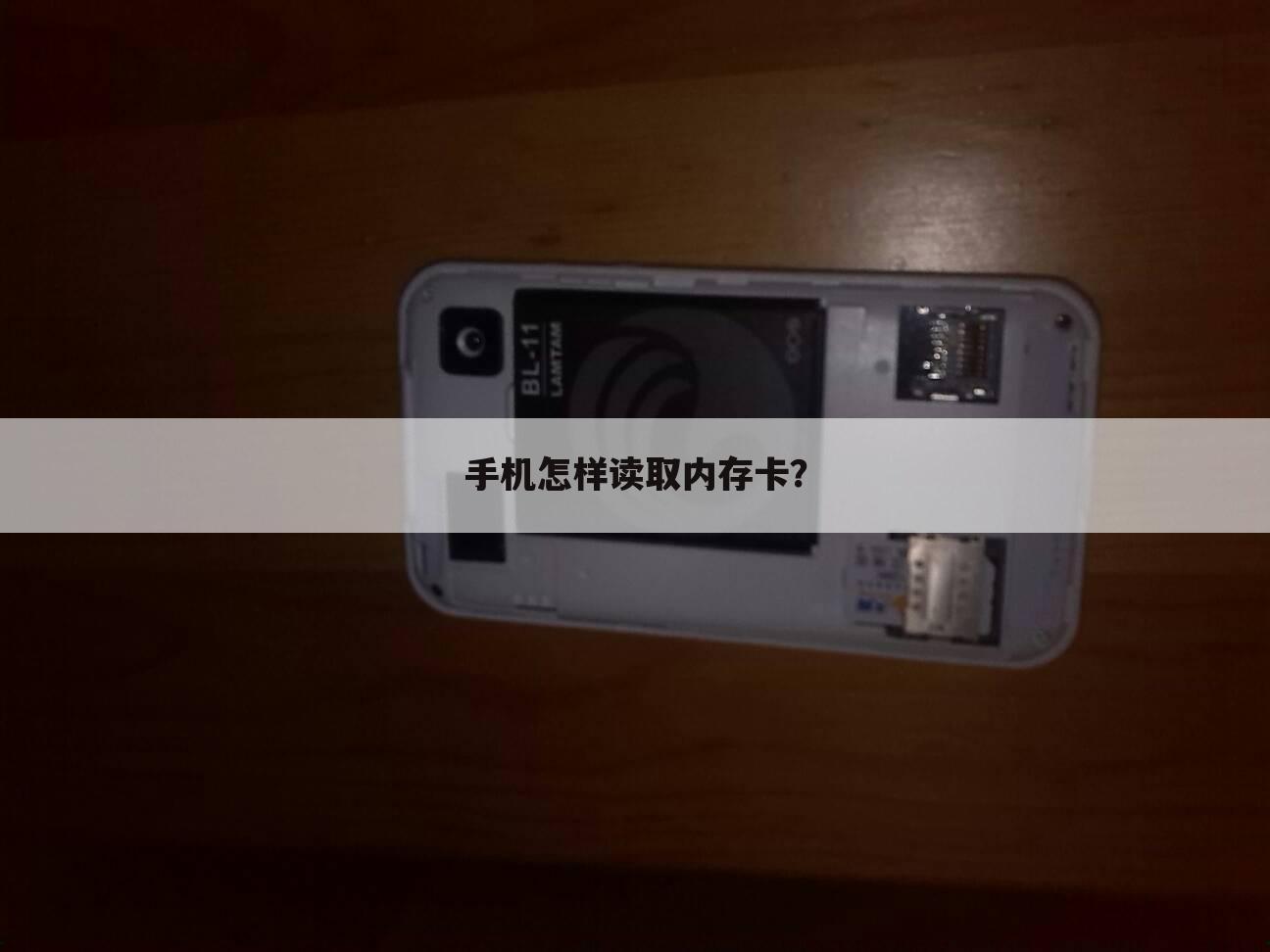 手机怎样读取内存卡?