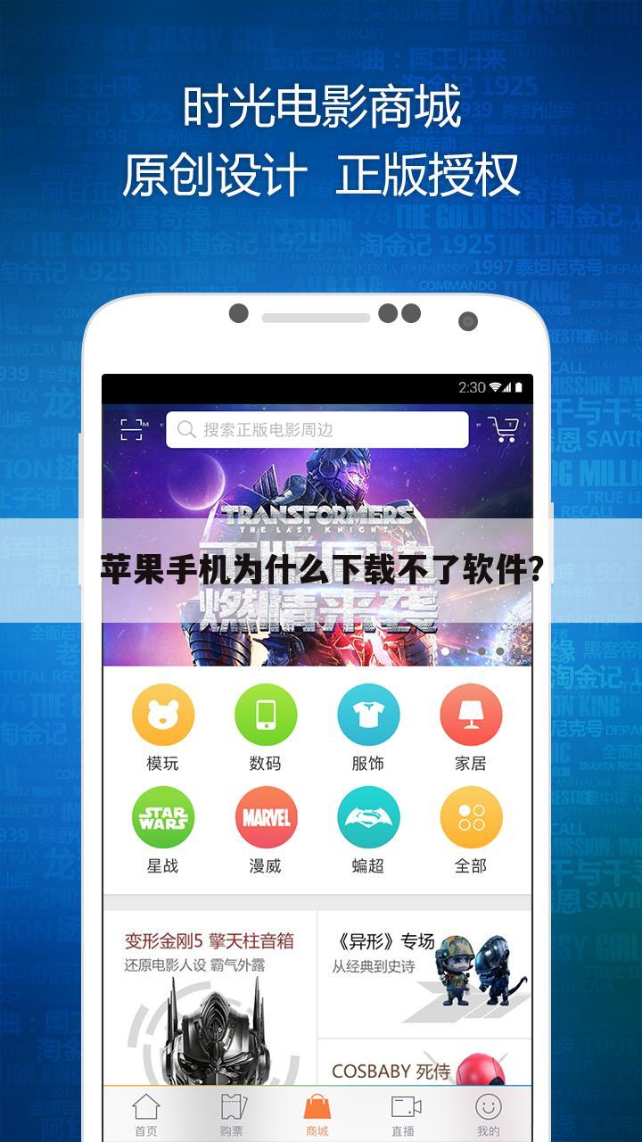 苹果手机为什么下载不了软件？