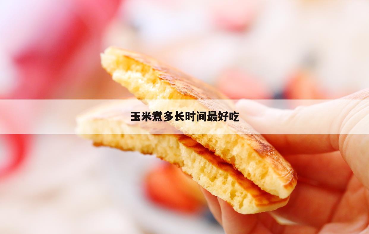 玉米煮多长时间最好吃