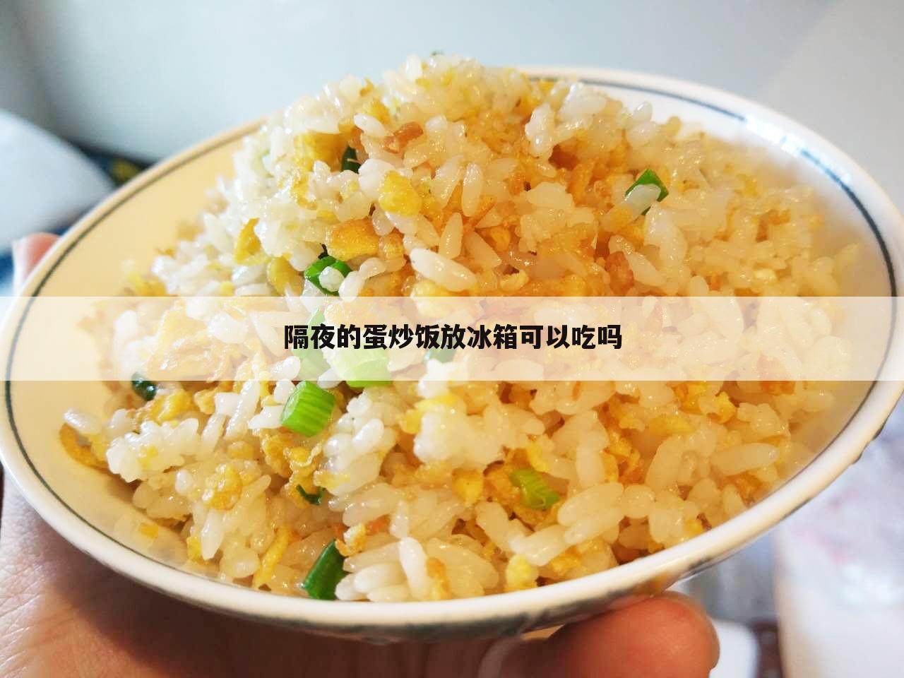 隔夜的蛋炒饭放冰箱可以吃吗