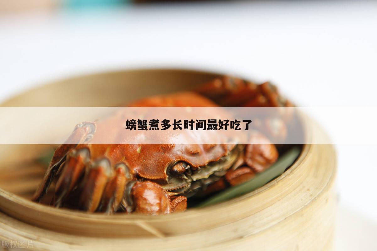 螃蟹煮多长时间最好吃了