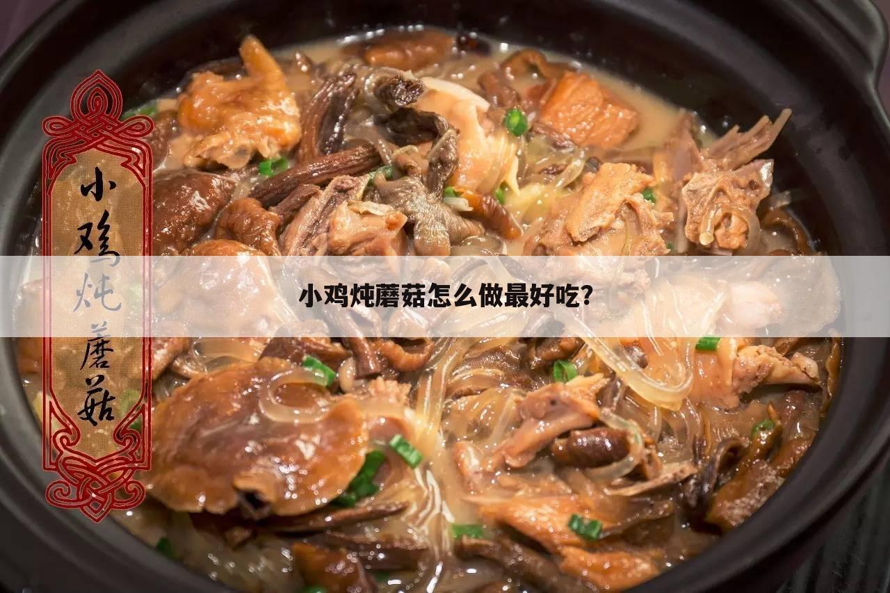 小鸡炖蘑菇怎么做最好吃?
