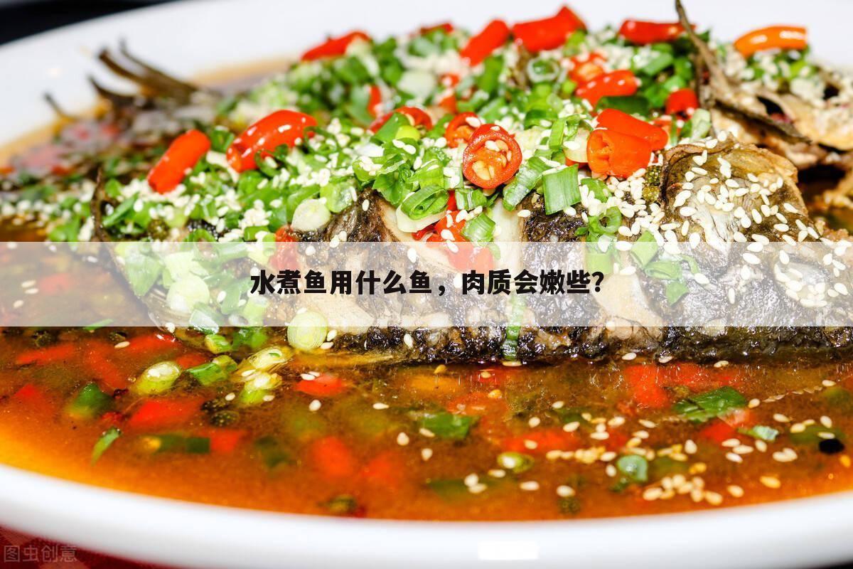 水煮鱼用什么鱼，肉质会嫩些？