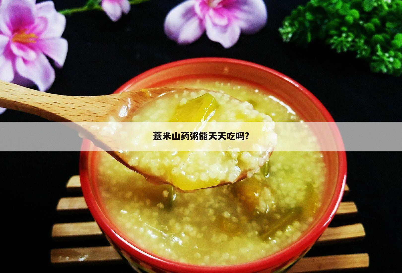 薏米山药粥能天天吃吗?