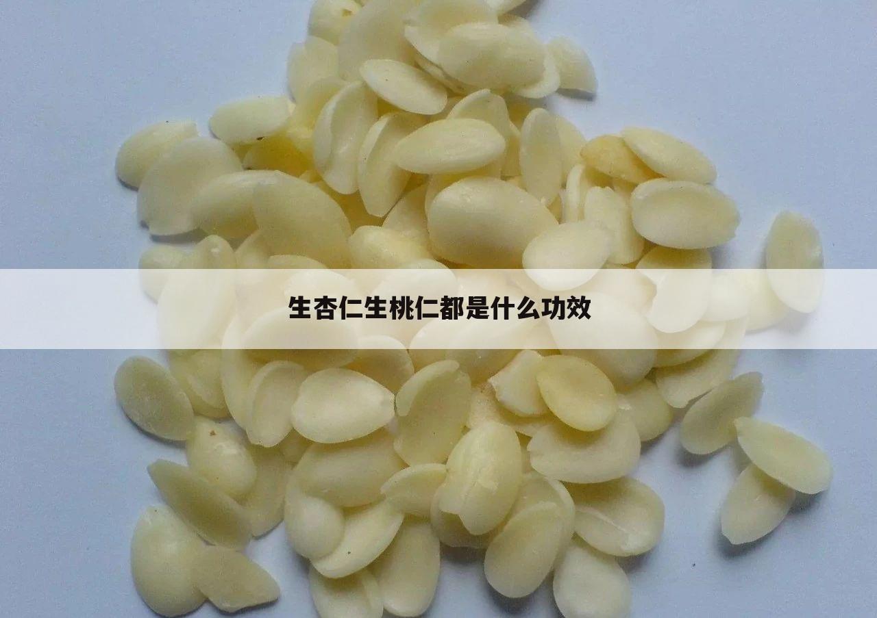 生杏仁生桃仁都是什么功效